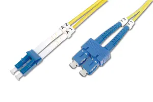 Digitus patch cord, duplex, LC to SC SM OS2 09/125 µ, 5 m