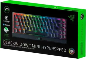 Razer BlackWidow V3 Mini HyperSpeed, JAV, geltonas jungiklis