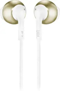 JBL ausinės T205, aukso spalvos