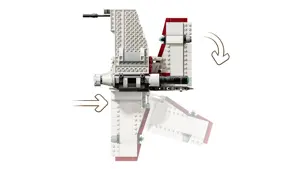 LEGO STAR WARS 75432 V-19 Torrent Starfighter