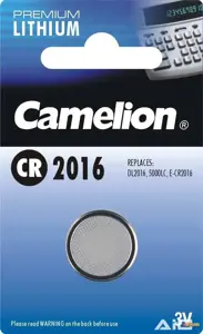 Camelion CR2016-BP1 CR2016, ličio, 1 vnt.