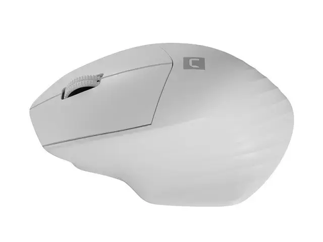 NATEC belaidė pelė Siskin 2 1600DPI Bluetooth 5.0 + 2.4Ghz balta