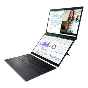 Nešiojamas kompiuteris ASUS Zenbook Duo UX8406CA-QL287W, 255H, 1000 GB, 14 Coliai, Windows 11 Home