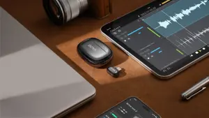 Boya wireless microphone mini 2-02 USB-C, lunar silver