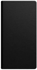 Kalendorius MIDI Spirex 2026, 100 x 170 mm, PU, juoda