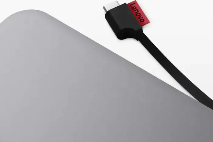 "Lenovo Go" USB-C belaidė pelė, dvipusė, optinė, RF belaidė, 2400 DPI, pilka