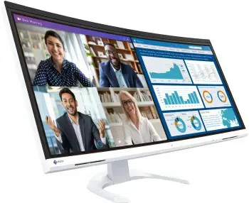 EIZO EV3450X 34.1" IPS 16:9 2440X1440 CURVED USB-C/94W RJ45 CAM (WHITE)