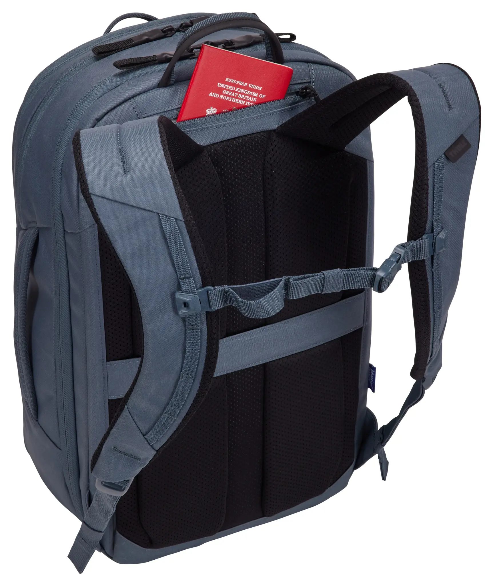 Thule Aion TATB128 Dark Slate, Miesto, Berniukas, 39,6 cm (15,6"), Nešiojamojo kompiuterio skyrius, Atsparus vandeniui, Perdirbtas poliesteris