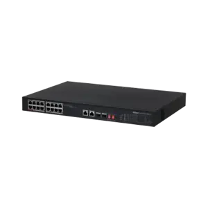 Dahua Technology PoE DH-PFS3218-16ET-135, nevaldomas, L2, Gigabit Ethernet (10/100/1000), Gigabit E…