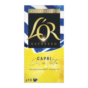 Kavos kapsulės L'OR CAPRI, 10 vnt