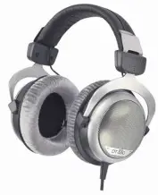 Beyerdynamic DT 880 pusiau atviros stereofoninės ausinės, laidinės, ant ausų, juodos, sidabrinės
