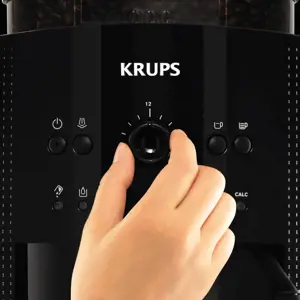 Kavos aparatas Krups EA8108, 1,8 litrai, 1450 W, Juoda, Automatinis