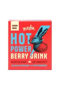 Energinė juodųjų serbentų ir pipirmėčių tyrė MASHIE HOT POWER, 40 ml x 2 vnt
