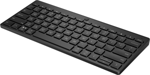 HP 355 Compact Multi-Device Bluetooth Keyboard, Wireless, Bluetooth, Mechanical, Black