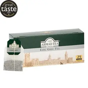 Arbata AHMAD EARL GREY, maišeliuose 25vnt x 2g