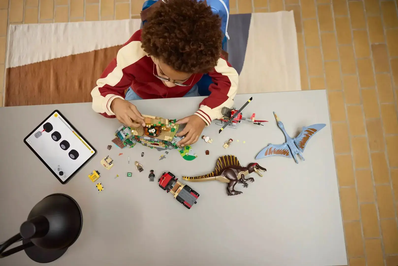 LEGO JURASSIC WORLD 76976 Spinosaurus & Quetzalcoatlus Air Mission