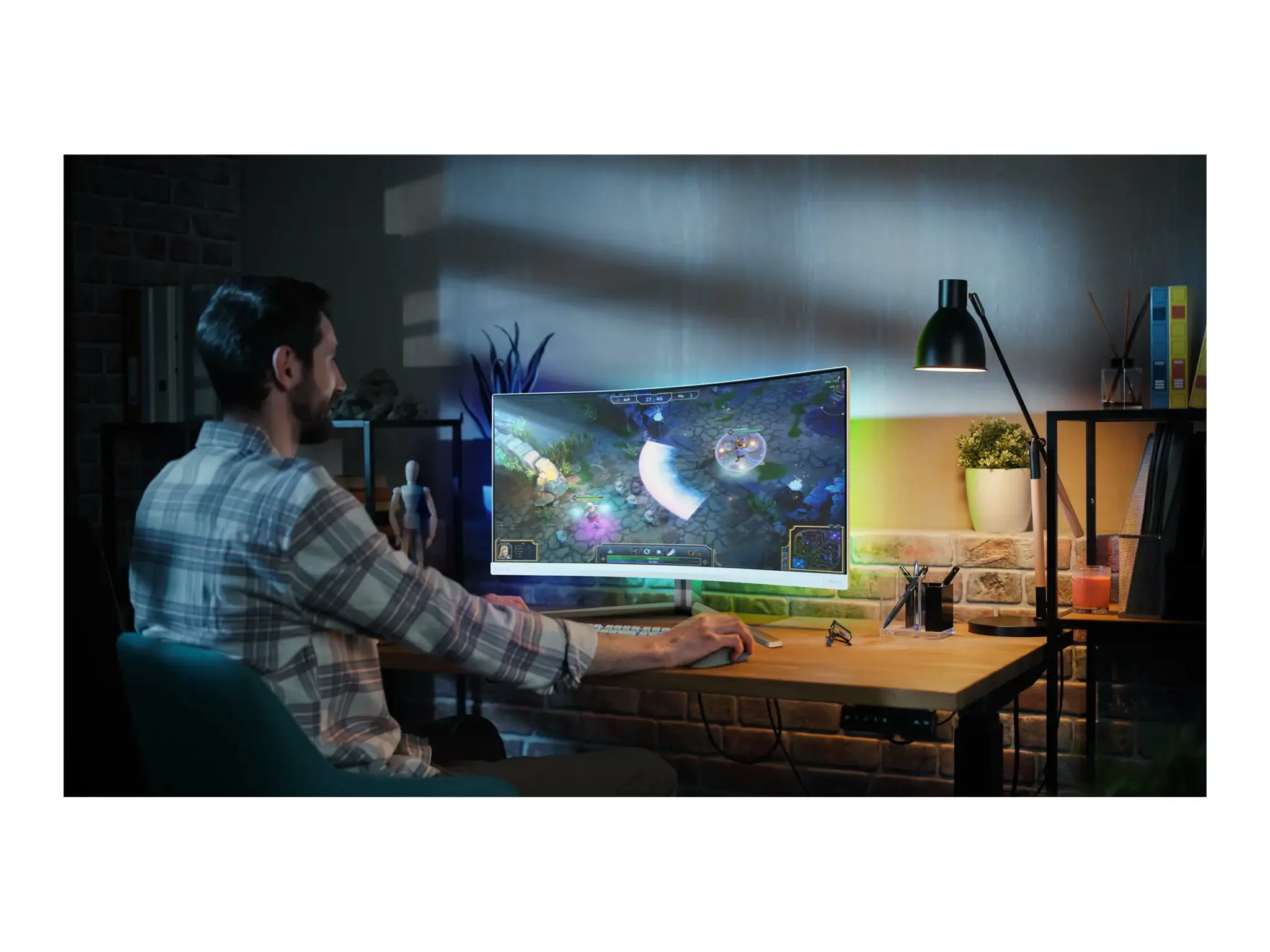 Philips | 34M2C5501A/00 | 34 " | VA | WQHD | 21:9 | 180 Hz | 1 ms | 3440 x 1440 pixels | 300 cd/m² | HDMI ports quantity 2 | White
