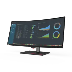 Monitorius Lenovo ThinkVision P40w-20, 100.8 cm (39.7"), 5120 x 2160 pixels, 5K Ultra HD, LED, 6 ms, Black