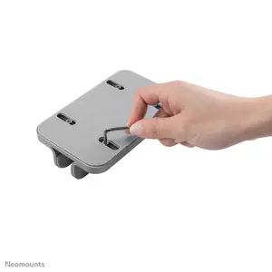 "Neomounts by Newstar" nešiojamojo kompiuterio laikiklis, nešiojamojo kompiuterio laikiklis, pilkas, aliuminis, 27,9 cm (11"), 43,2 cm (17"), 279,4 - 431,8 mm (11 - 17")