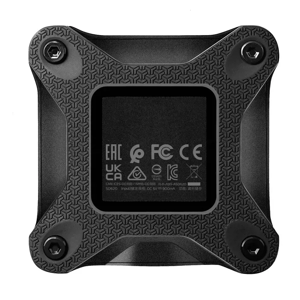 SSD diskas ADATA SD620-512GCBK 512 GB, USB 3.2 Gen 2 (3.1 Gen 2)