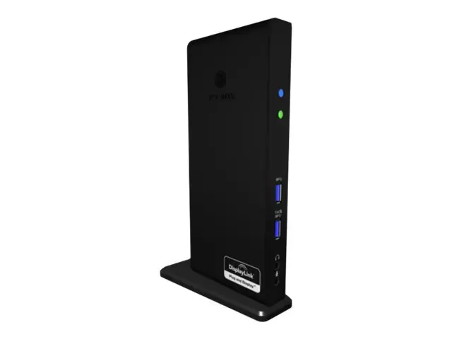 ICYBOX IB-DK2241AC "IcyBox" daugiafunkcinė nešiojamųjų ir asmeninių kompiuterių prijungimo stotelė, 2x USB 3.0, HDMI, juoda