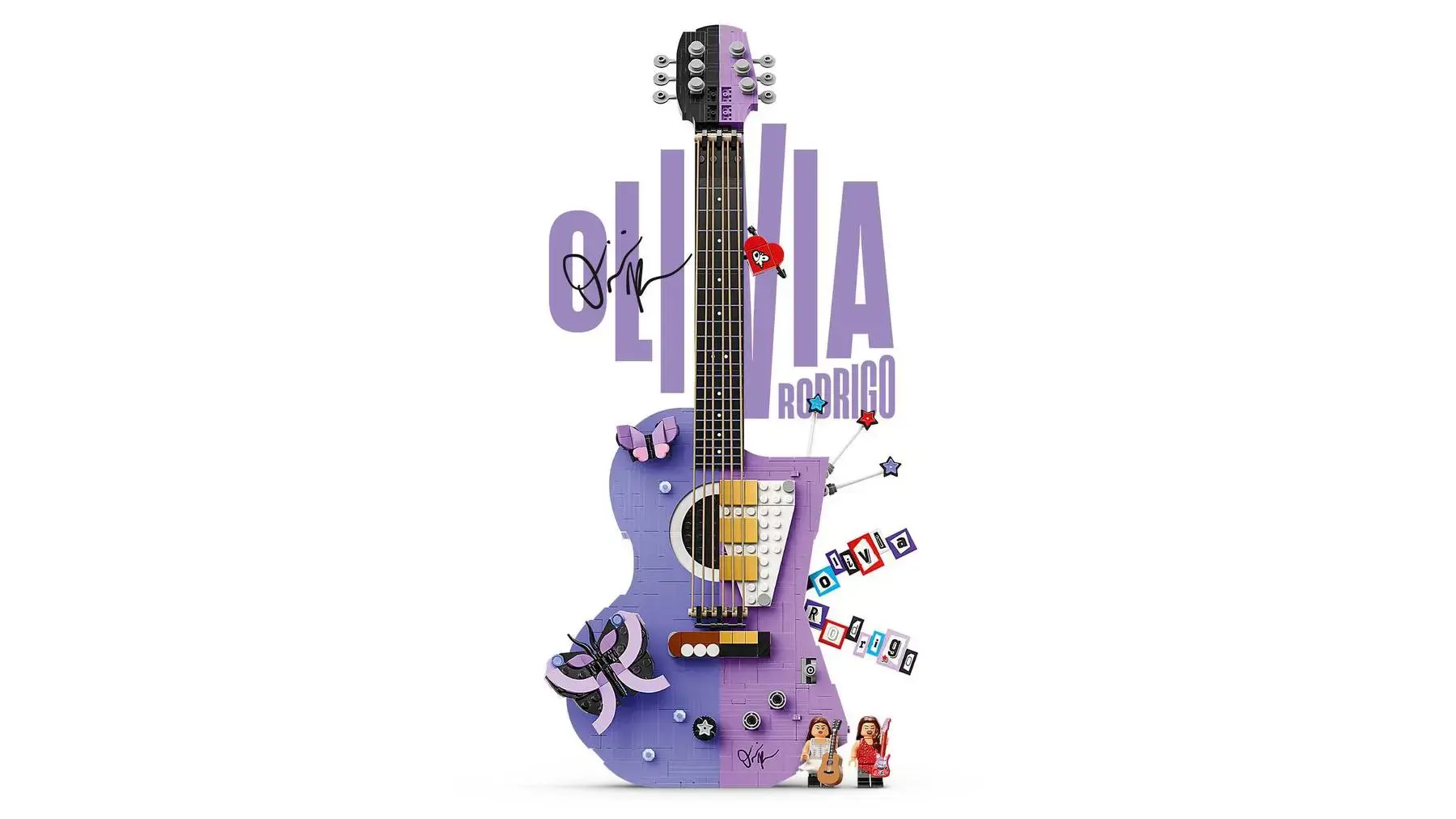 LEGO EDITIONS 43031 Olivia Rodrigo's Dual Guitar