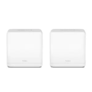 "Mercusys" AC1300 "Halo H30G" (2 vnt.) 802.11ac, 400+867 Mbit/s, Ethernet LAN (RJ-45) prievadai 2, tinklelio palaikymas taip, MU-MiMO taip, balta