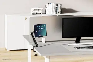 "Neomounts by Newstar" planšetinio kompiuterio laikiklis, Planšetinis kompiuteris/UMPC, Pasyvus laikiklis, Stalinis, Juodas