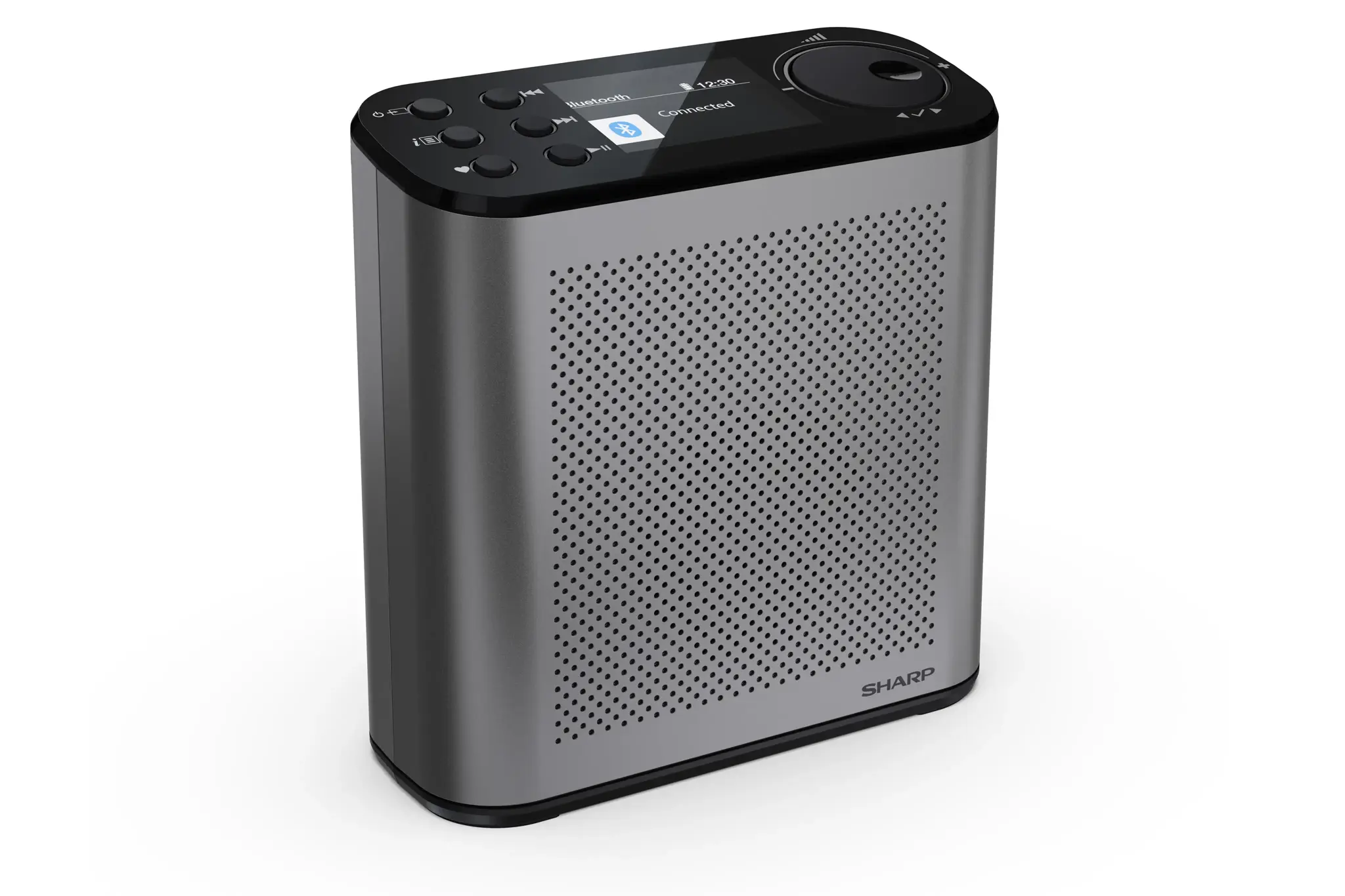 Sharp OSAKA Portable Digital Radio | DR-P530(GY) | USB port | Bluetooth | FM radio | Wireless connection