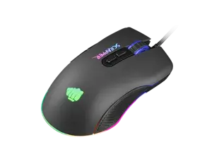 "NATEC Fury" žaidimų pelė "Scrapper" 6400DPI optinė su programine įranga ir RGB apšvietimu