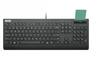 Lenovo 4Y41B69381, pilno dydžio (100%), USB, QWERTY, juoda