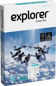 A4 Biuro popierius explorer ilight, 75 g/m², 500 psl.