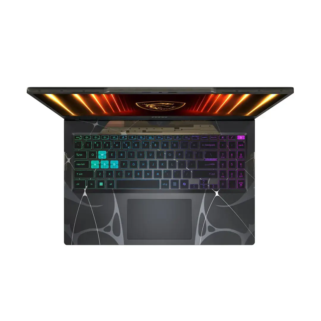 MSI Cyborg 15 B2RWFKG-038XPL Intel Core 7 240H Laptop 39.6 cm (15.6") Full HD 16 GB DDR5-SDRAM 512 GB SSD NVIDIA GeForce RTX 5060 Wi-Fi 6E (802.11ax) NoOS Black