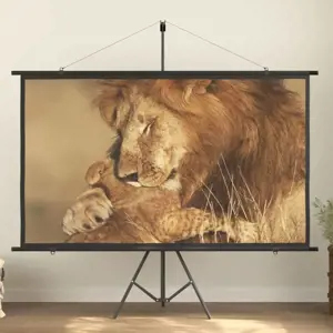Projektoriaus ekranas su trikoju, 90", 16:9