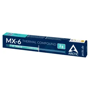 ARCTIC MX-6 ULTIMATE Performance Thermal Paste, Thermal grease, Grey, 150 °C, -50 °C, 2 g, 1 pc(s)