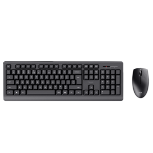 Trust Primo, Wireless, RF Wireless, Membrane, QWERTY, Black, Mouse included
