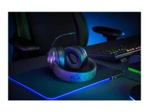 "Razer" žaidimų ausinės "Kraken V3 X" su įmontuotu mikrofonu, juodos spalvos, laidinės