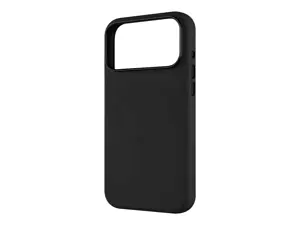 Fixed Back cover | Apple | iPhone 17 Pro Max | Liquid silicon | Black | MagFlow