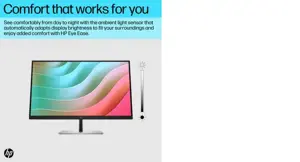 "HP E-Series E27k G5", 68,6 cm (27"), 3840 x 2160 taškų, "4K Ultra HD", 5 ms, juoda, sidabrinė