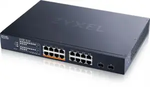 ZYXEL XMG1915-18EP, 16 PRIEVADŲ 2.5GBE, 2 SFP+, 8 X POE++ 180W IŠMANUSIS KOMUTATORIUS, HIBRIDINIS R…
