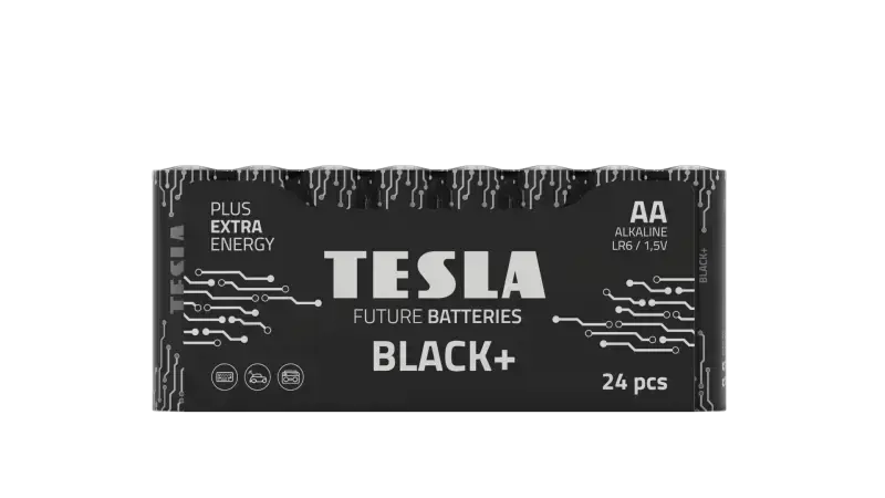 Baterija Tesla AA Black+ R06 (24 vnt)