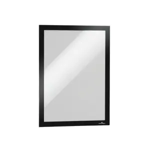 Rėmelis dokumentams DURABLE DURAFRAME® A4, 2 vnt./pak., juoda sp.