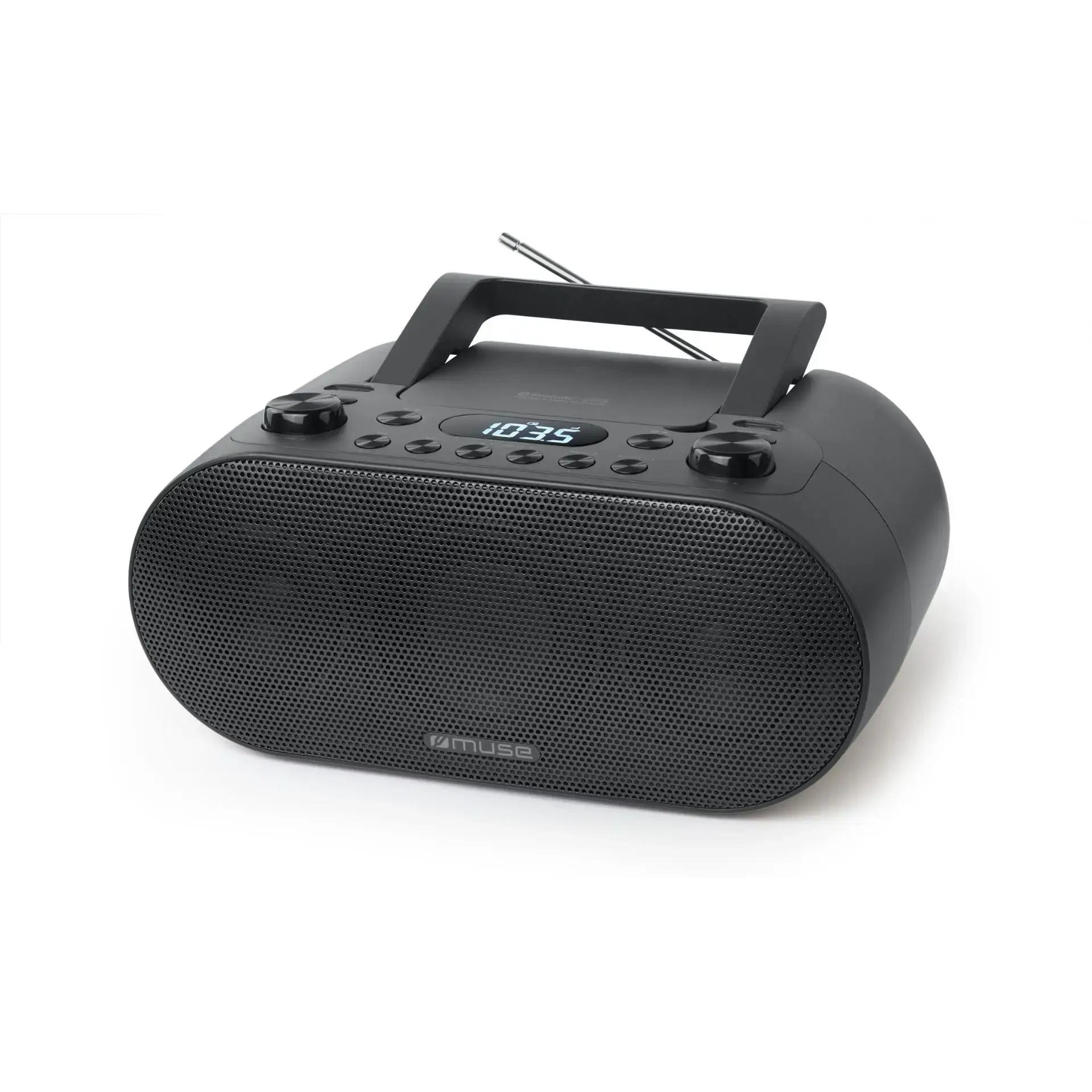 "Muse M-35 BT" nešiojamas radijo imtuvas su "Bluetooth" ir USB jungtimi "Muse
