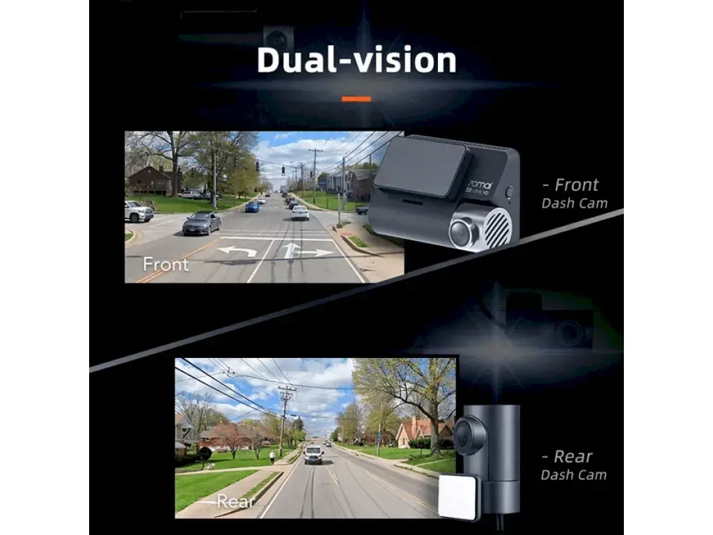 PRIETAISŲ KAMEROS ACC 130 LAIPSNIŲ GALINĖ/VIDUTINĖ PAVARA RC06 70MAI