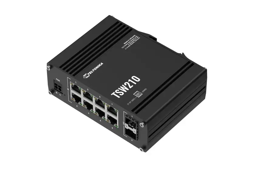 TELTONIKA IOT SWITCH TSW210 8X GIGABIT PORT + 2X SFP M