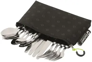 Outwell Pouch stalo įrankių rinkinys juodas