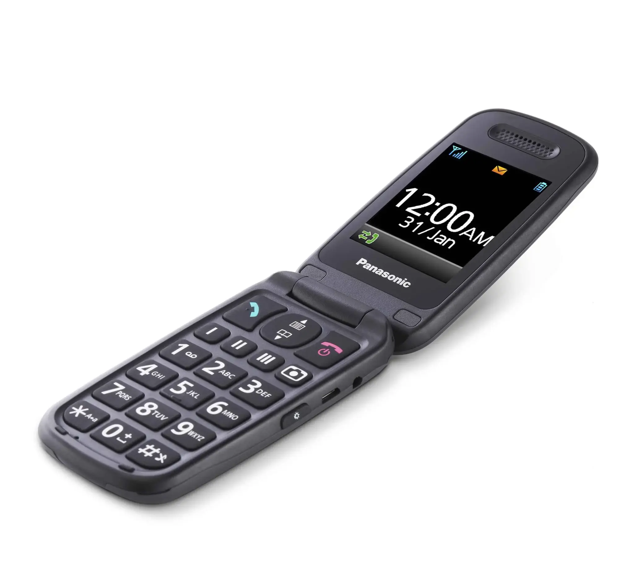 Mobilusis telefonas Panasonic KX-TU446EXG (Nėra LT kalbos), Pilka