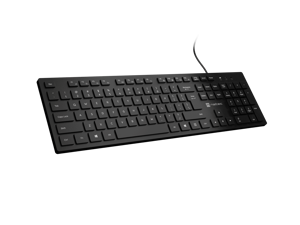 Natec | Herring | Keyboard | Wired | US | Black