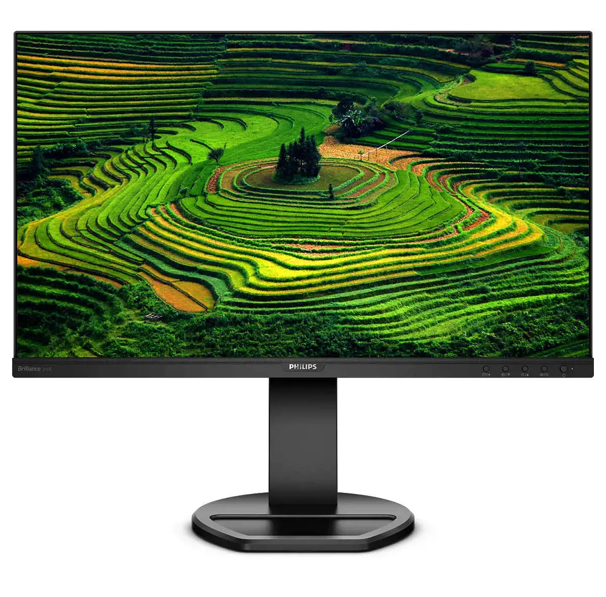 Monitorius Philips B Line LCD monitor 241B8QJEB/00, 60.5 cm (23.8"), 1920 x 1080 pixels, Full HD, LCD, 5 ms, Black