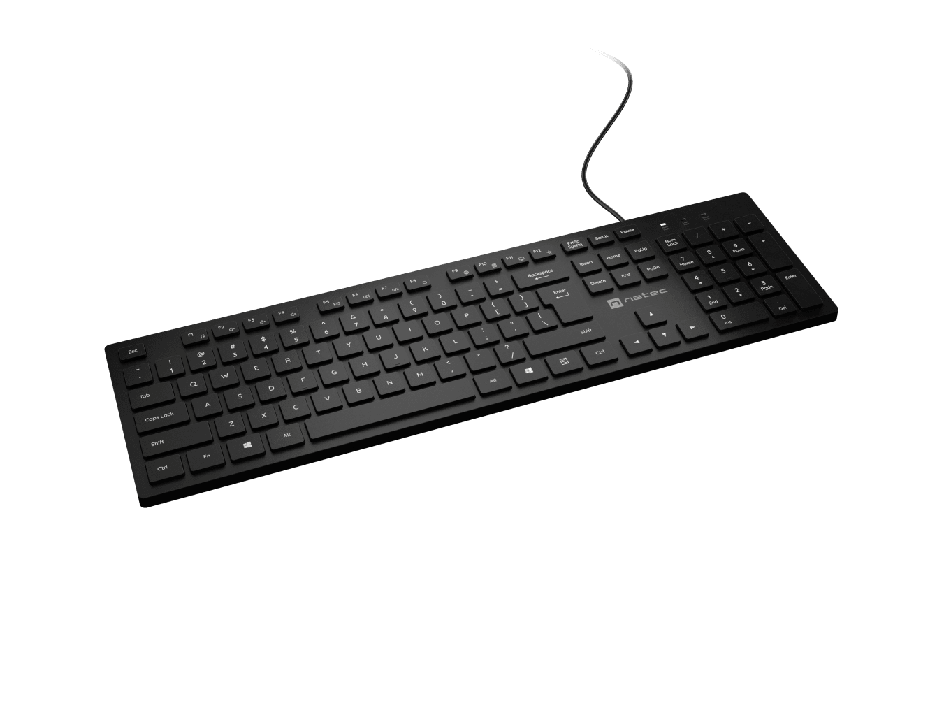 Natec | Herring | Keyboard | Wired | US | Black